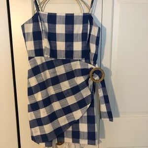 Blue Gingham Dress 🍉